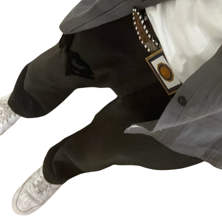"Charcoal Sigil Slacks"